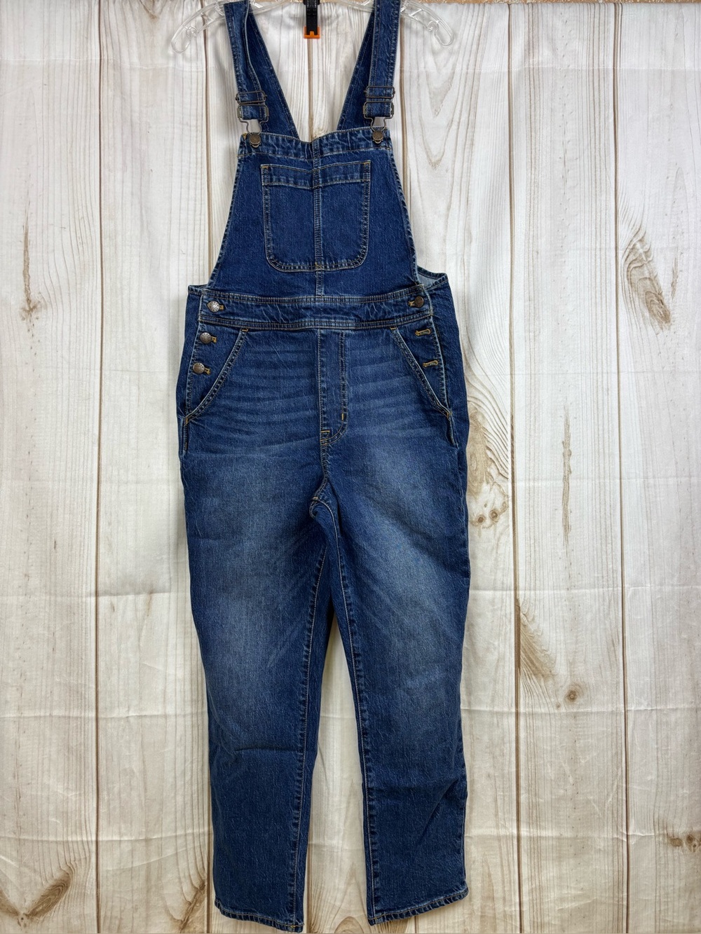 J Crew Reimagined Denim Overalls Cottagecore Y2K Wholesome Jeans Blue Size Small